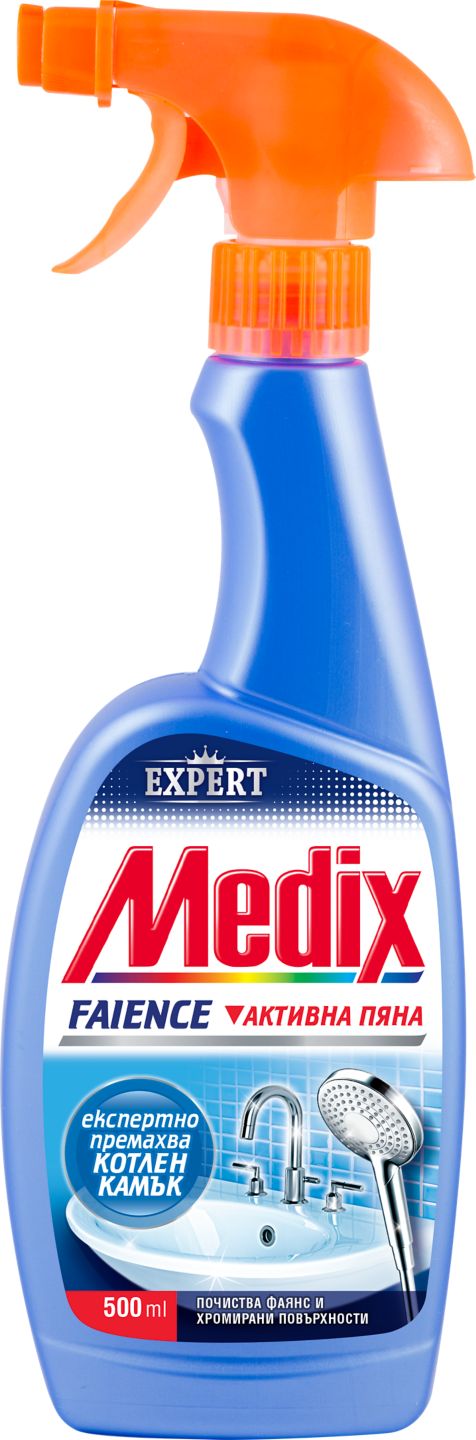 Изображение на Medix Expert Препарат активна пяна
различни видове