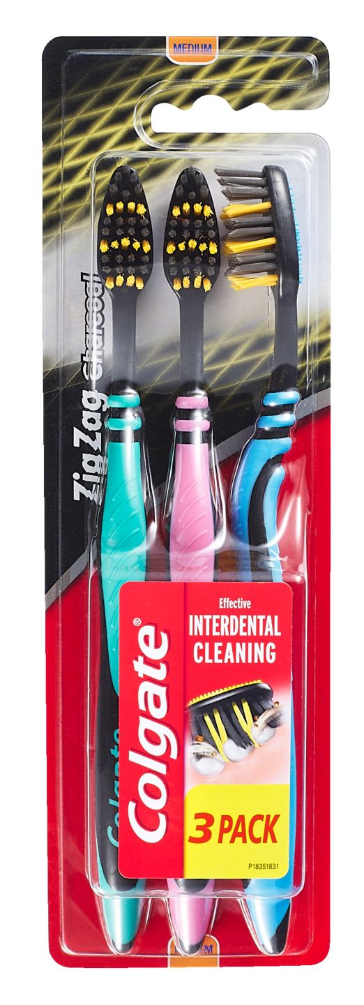 Изображение на Colgate Четка за зъби
ZigZag Charcoal