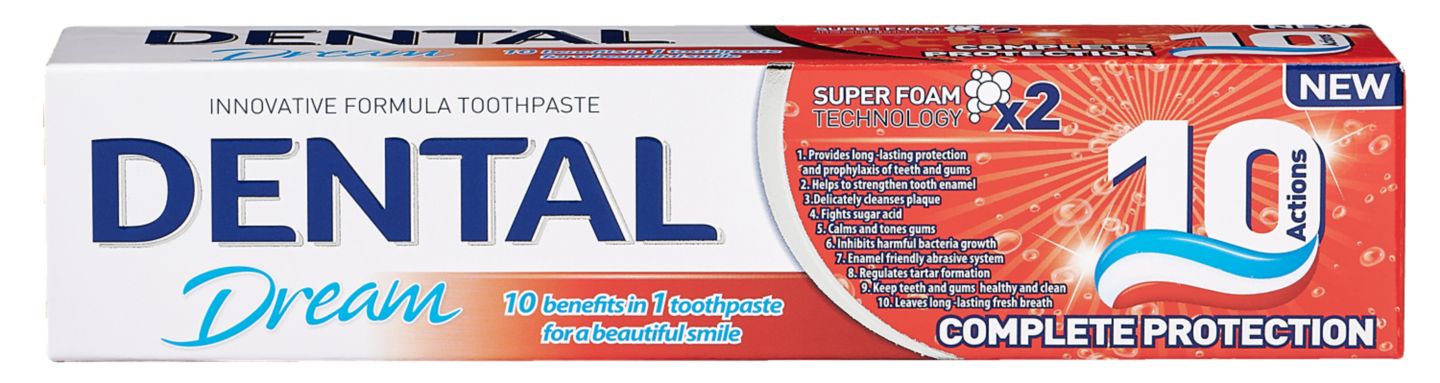 Изображение на Dental Dream Паста за зъби
различни видове