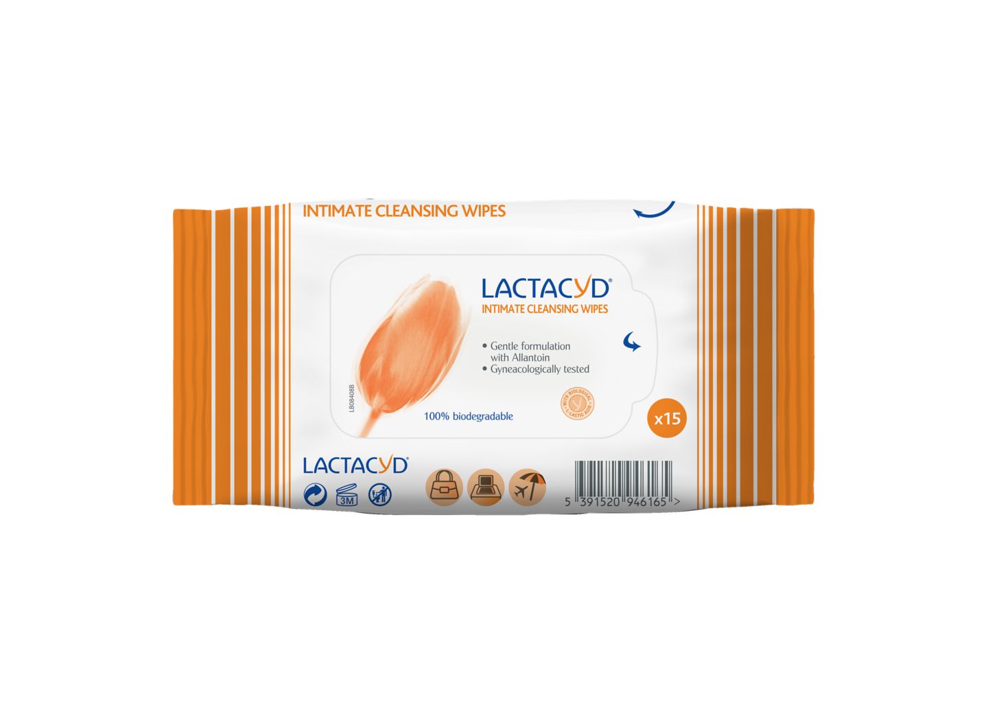 Изображение на Lactacyd Интимни кърпички