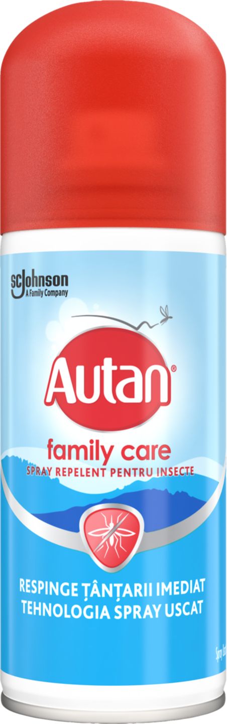Изображение на Autan Family Care Аерозол, лосион или стик
против ухапвания от комари
