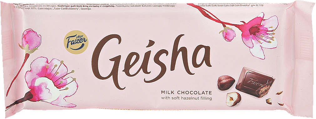 Zobrazit nabídku Geisha Čokoláda