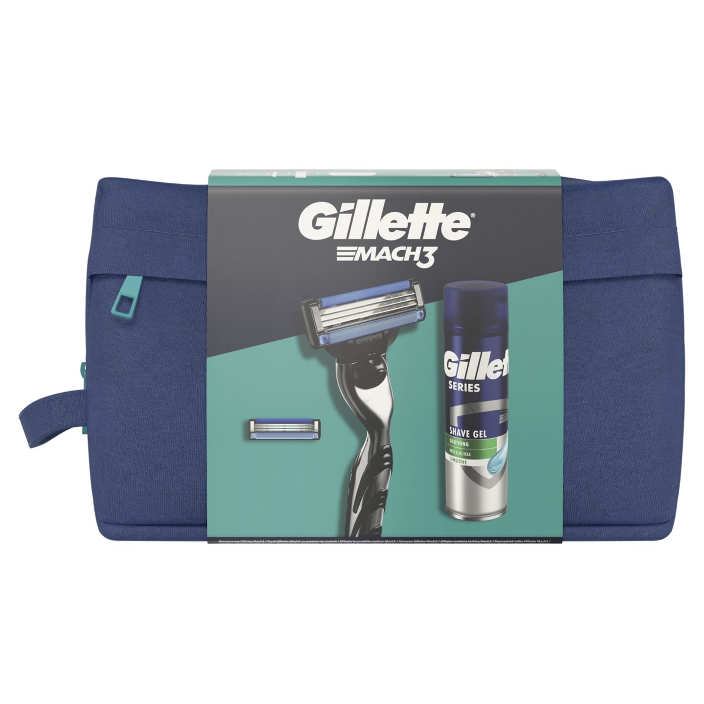 Изображение на Gillette Мъжки козметичен комплект
Mach 3