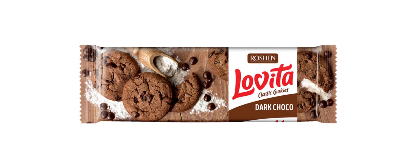 Изображение на Lovita Бисквити какао и шоколад,
портокал/с лешников пълнеж