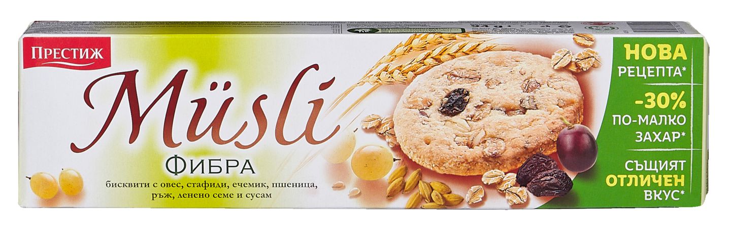 Изображение на Престиж Бисквити Musli
различни видове