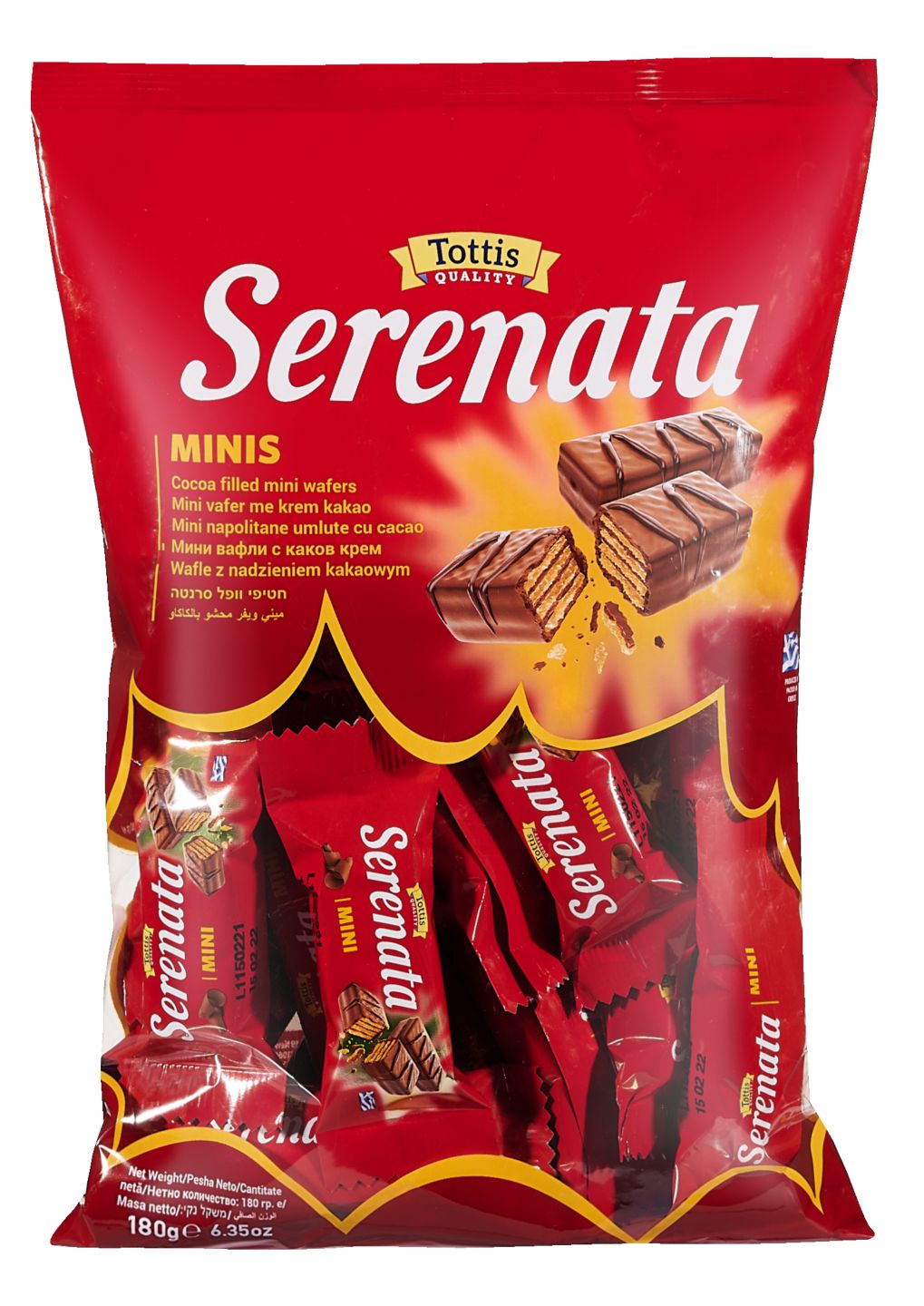 Изображение на Serenata Минивафли
с какаов крем