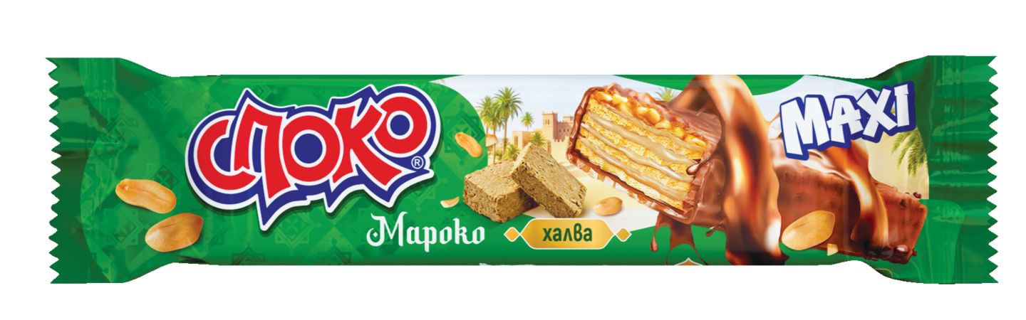 СПОКО MAXI Тунквана вафла
халва
