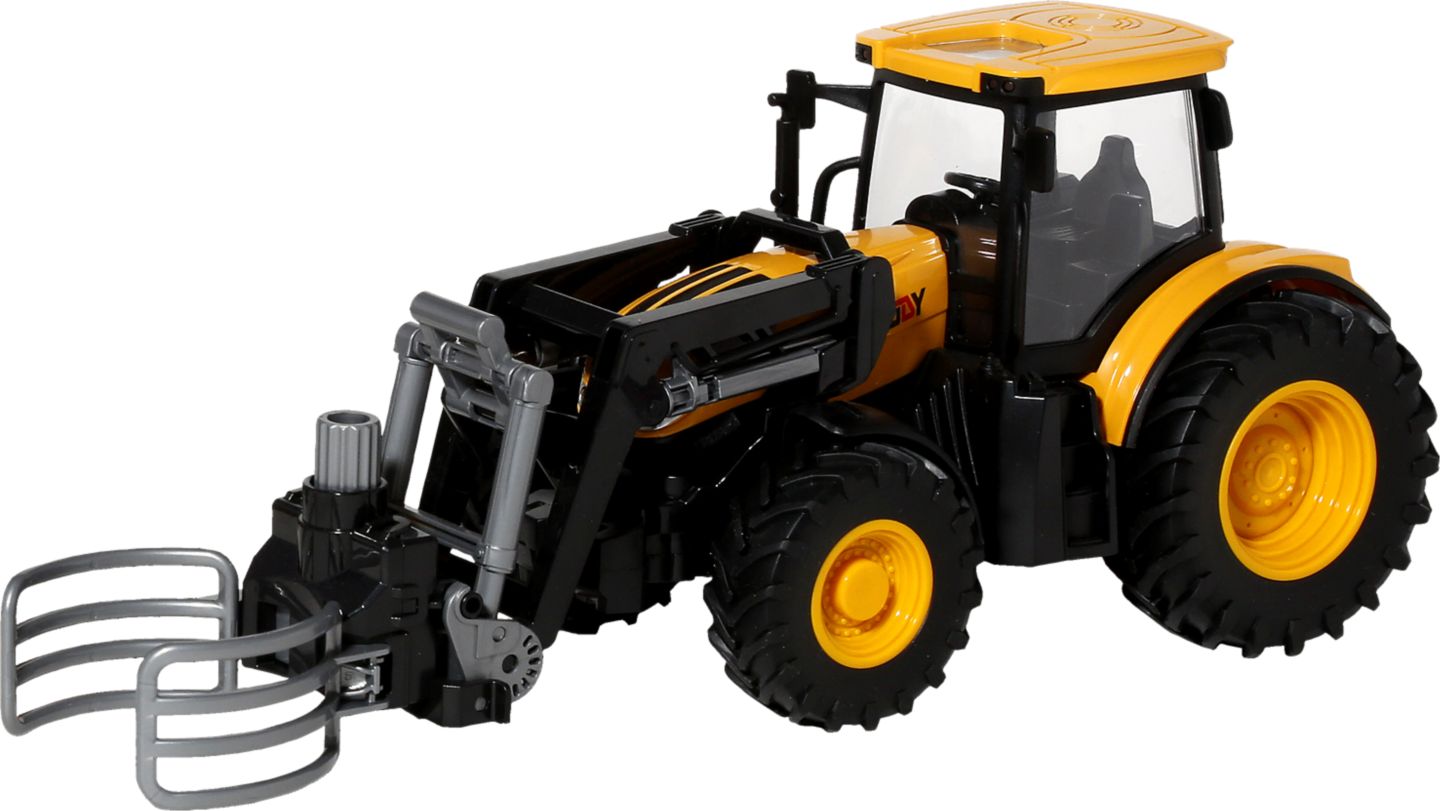 Traktor s nakladačem/ lžící/
zvedákem