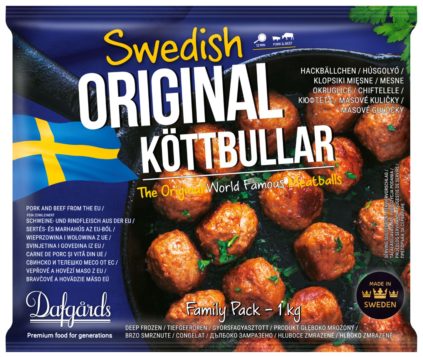DAFGARDS Köttbullar oder Falafel