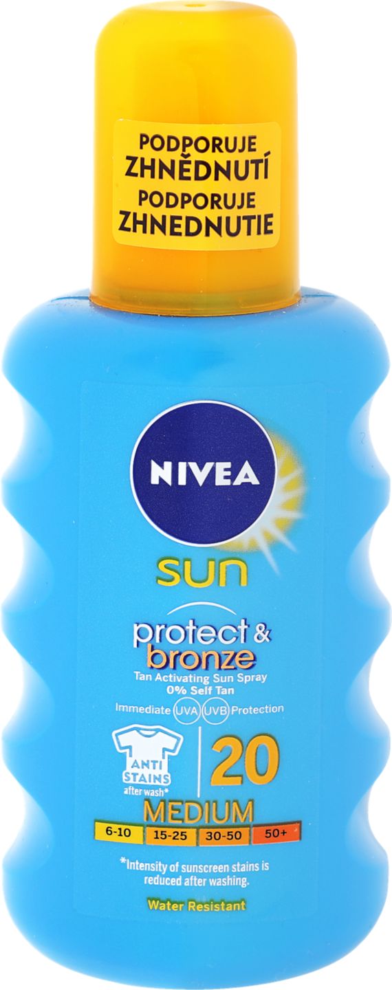 Nivea Mlieko na opaľovanie sprej