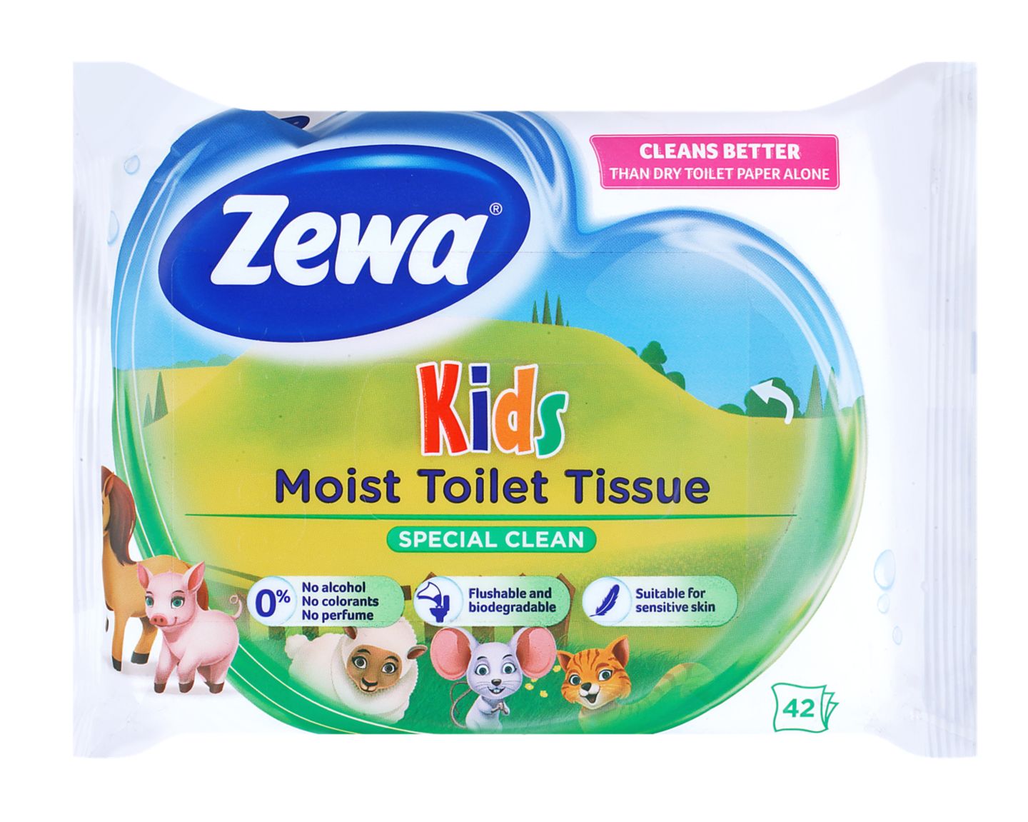 Zewa Vlažni toaletni papir
MPC 2.5.2025=2,19€