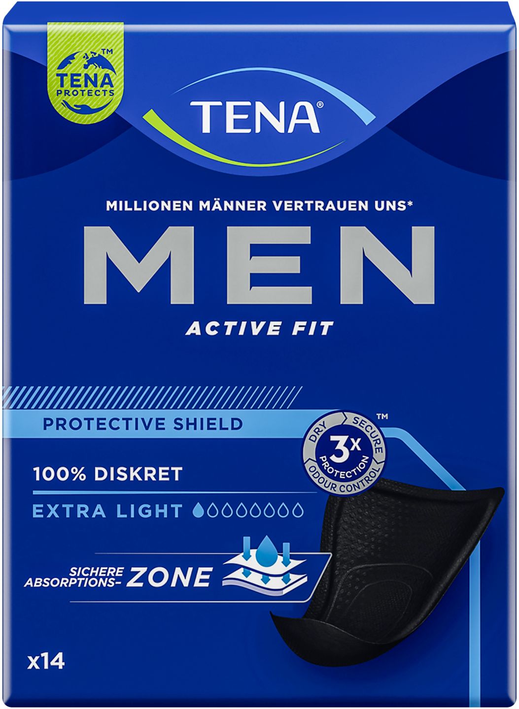 TENA Men Protective Shield