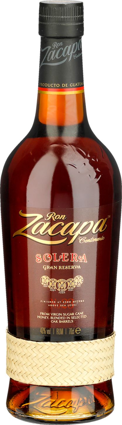 Zacapa Solera Gran Reserva
40%