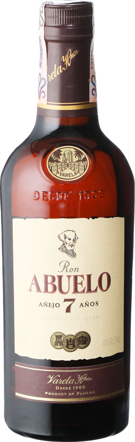 Abuelo Anejo Panamský rum
7 ročný