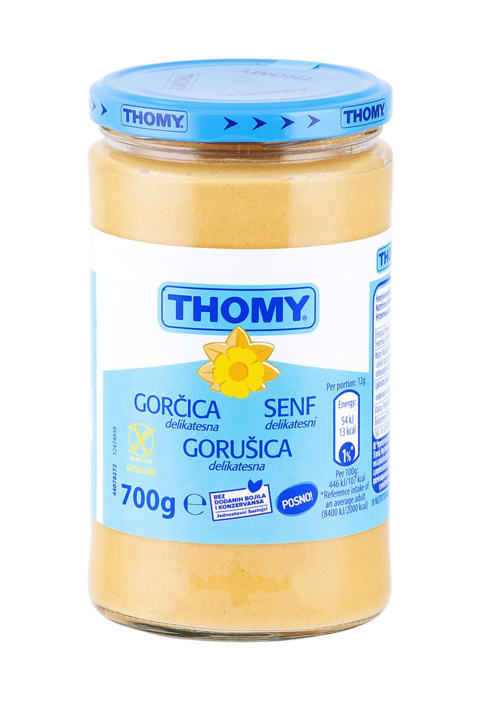 Thomy Senf delikatesni 700 g