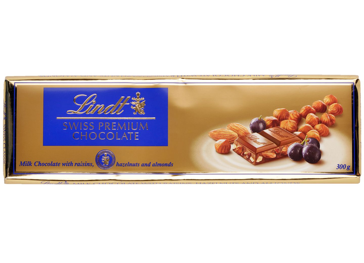 Изображение на Lindt Шоколад с лешници и стафиди
или млечен