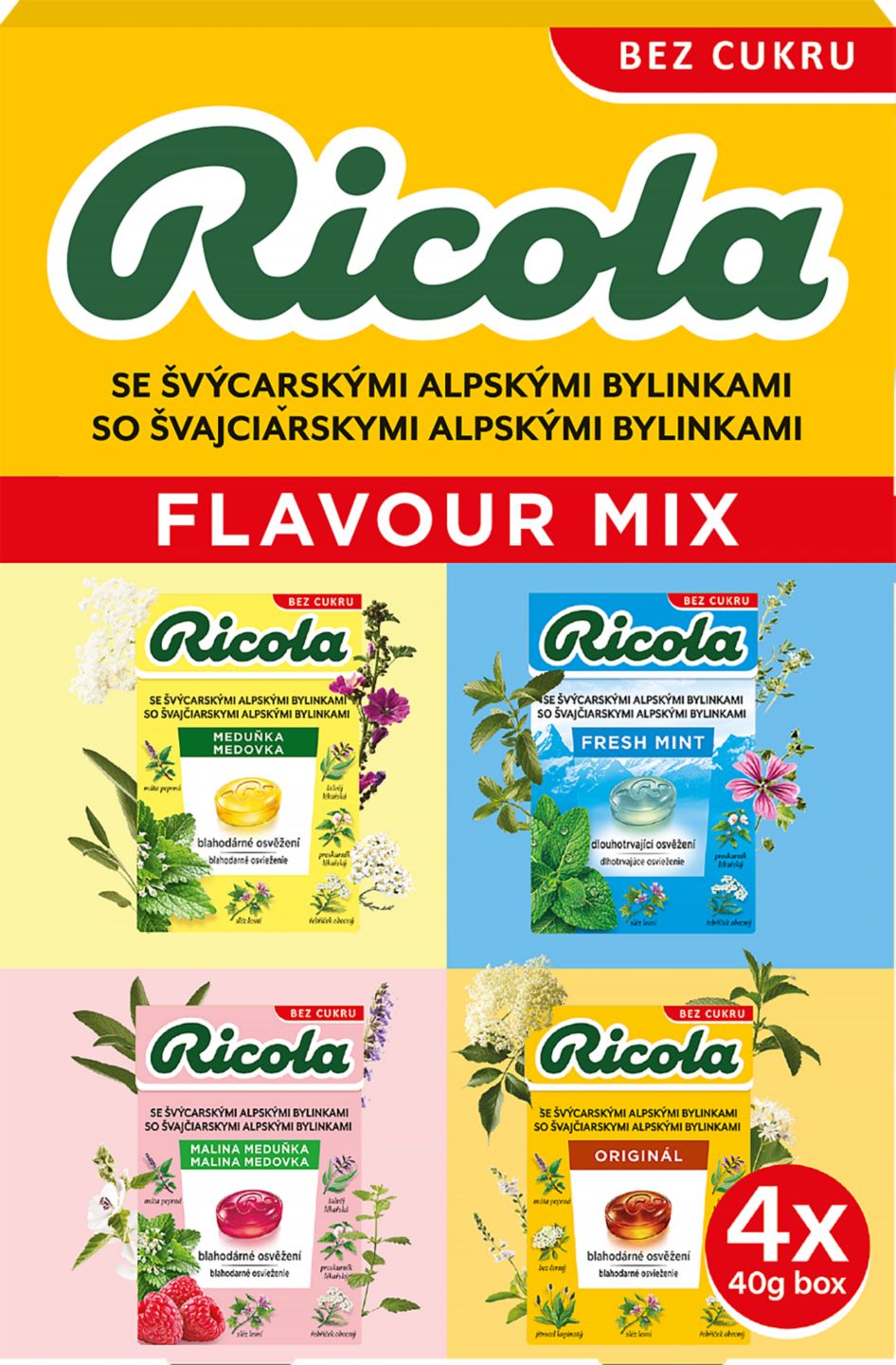 Ricola Bonbóny
