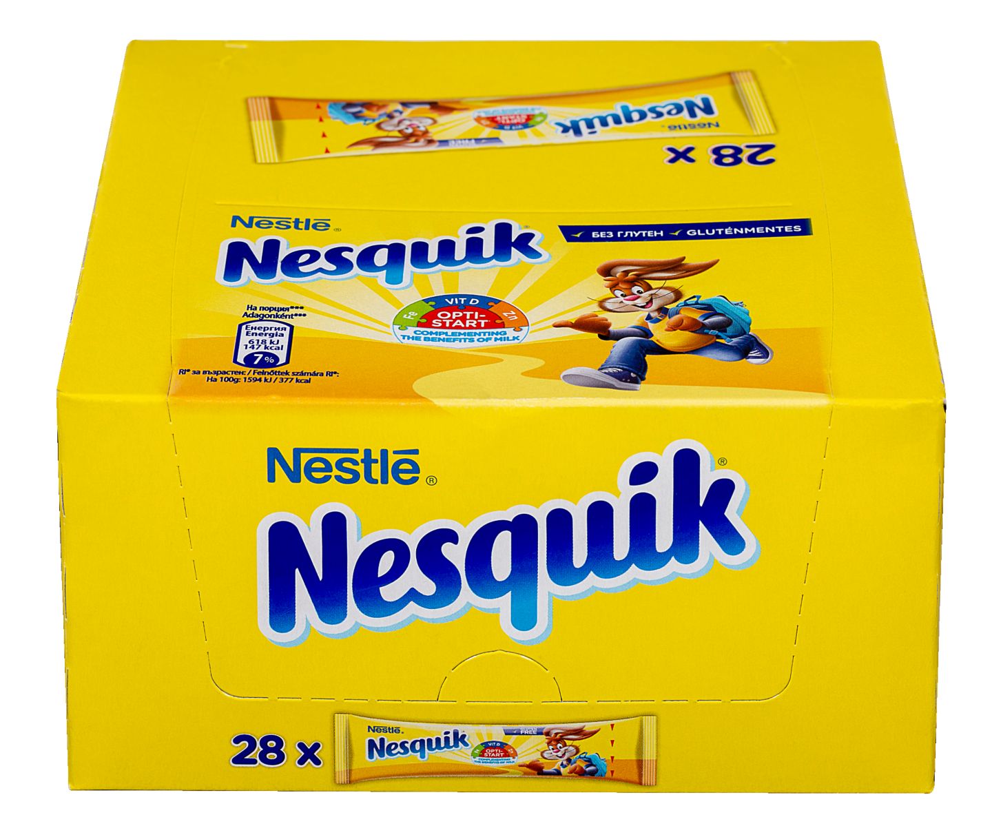 Изображение на Nesquik plus Какаова напитка
на прах