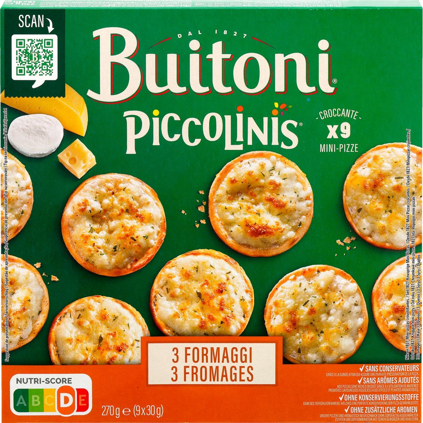 Buitoni Piccolinis
různé druhy