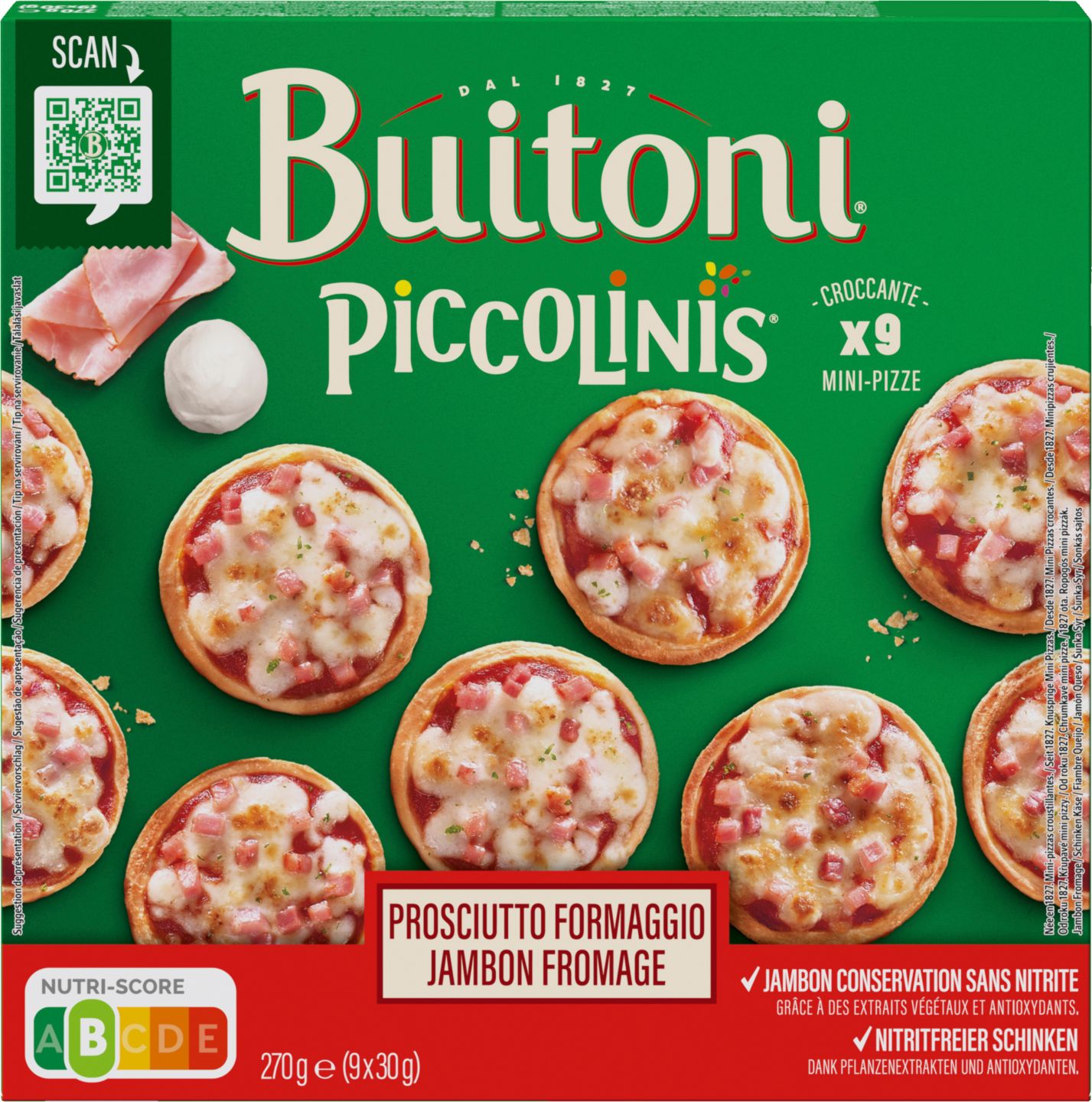 Buitoni Piccolinis Prosciutto