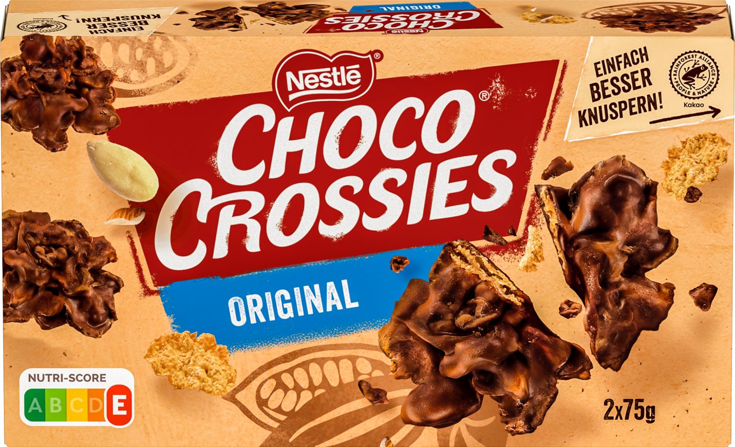 NESTLÉ Choco Crossies oder Choclait Chips
