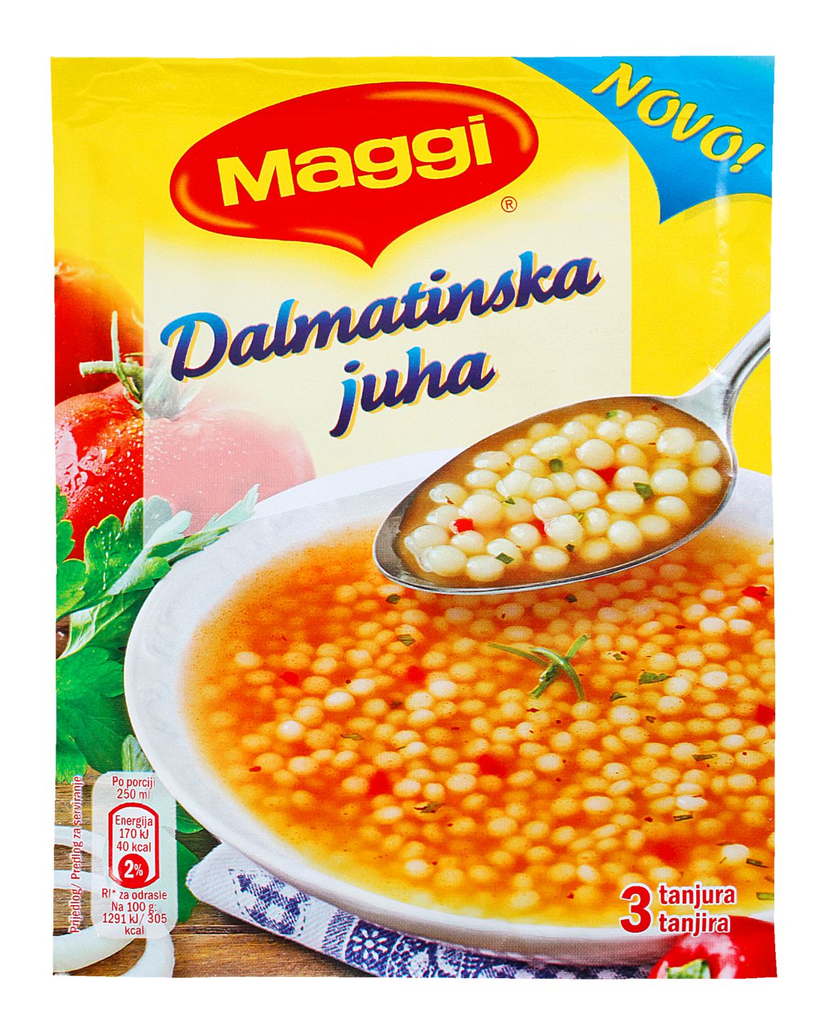 Maggi Instant juha dalmatinska
MPC 2.5.2025=0,75€