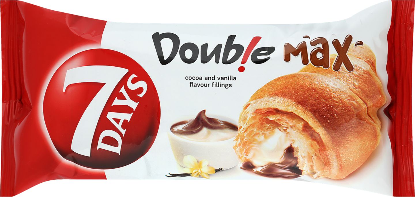 7 Days Double Croissant
různé druhy