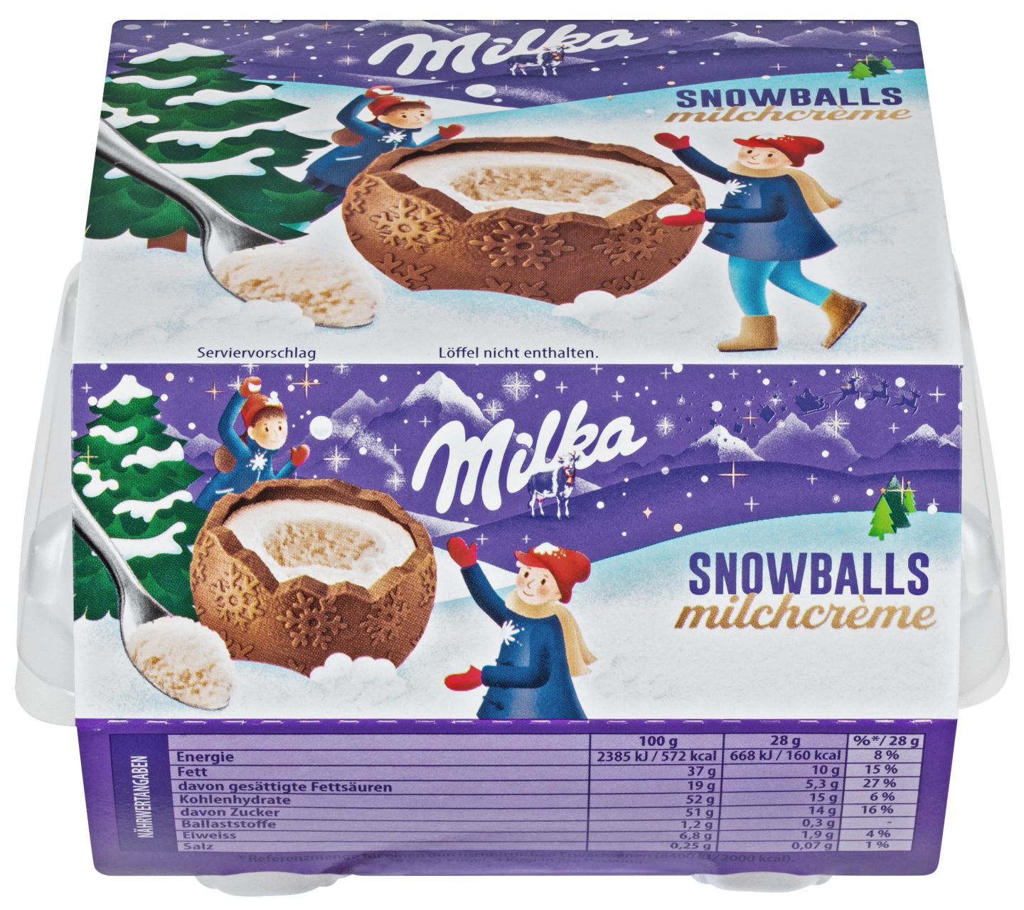 MILKA Snowballs