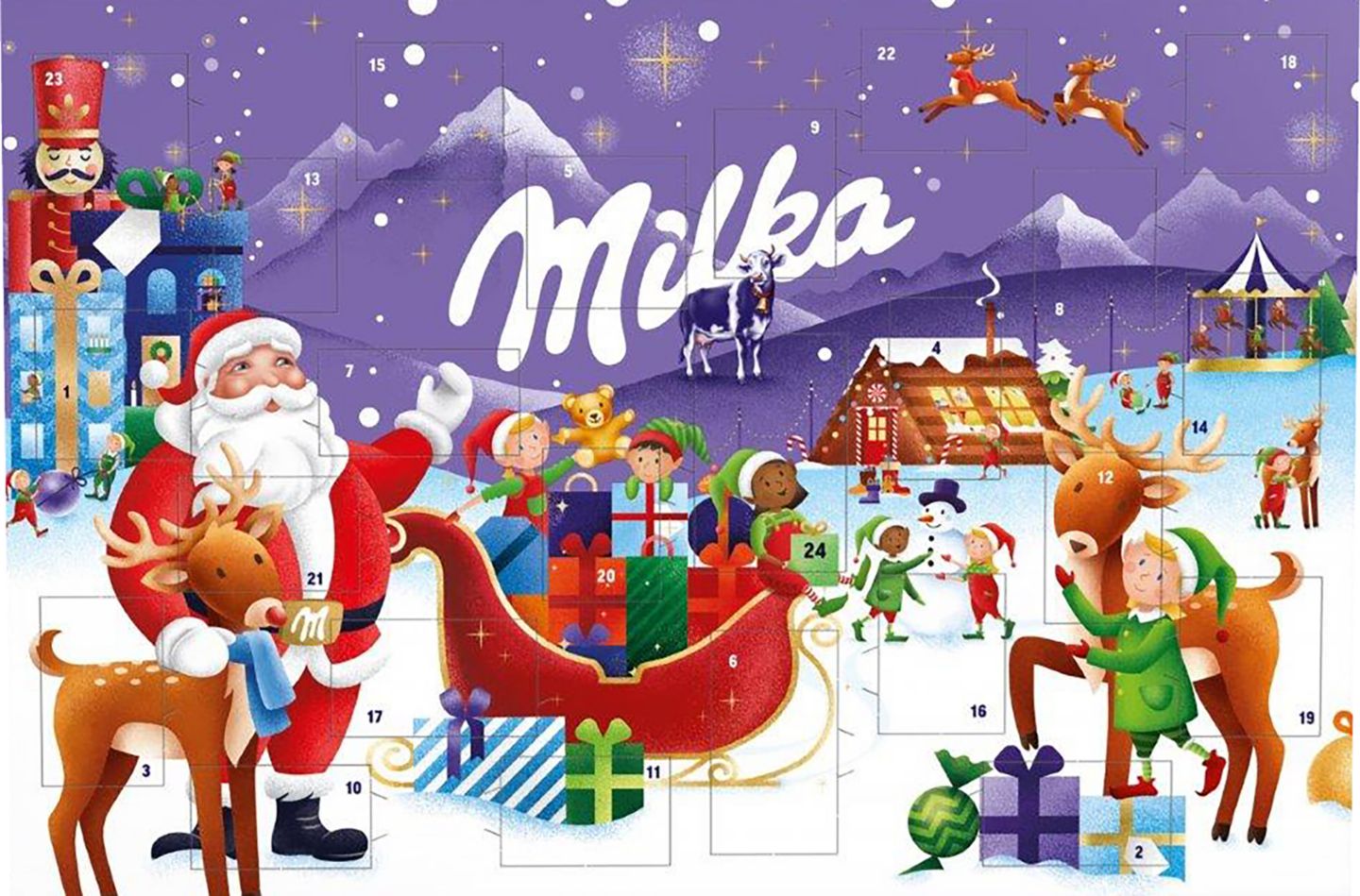 Milka Adventní kalendář