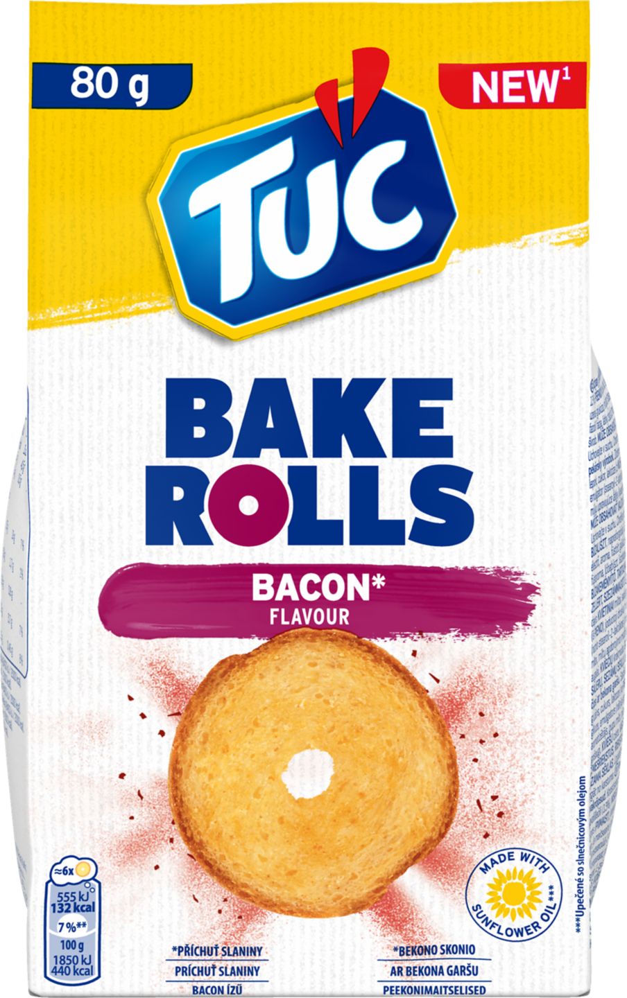TUC Bake Rolls
slaninová příchuť