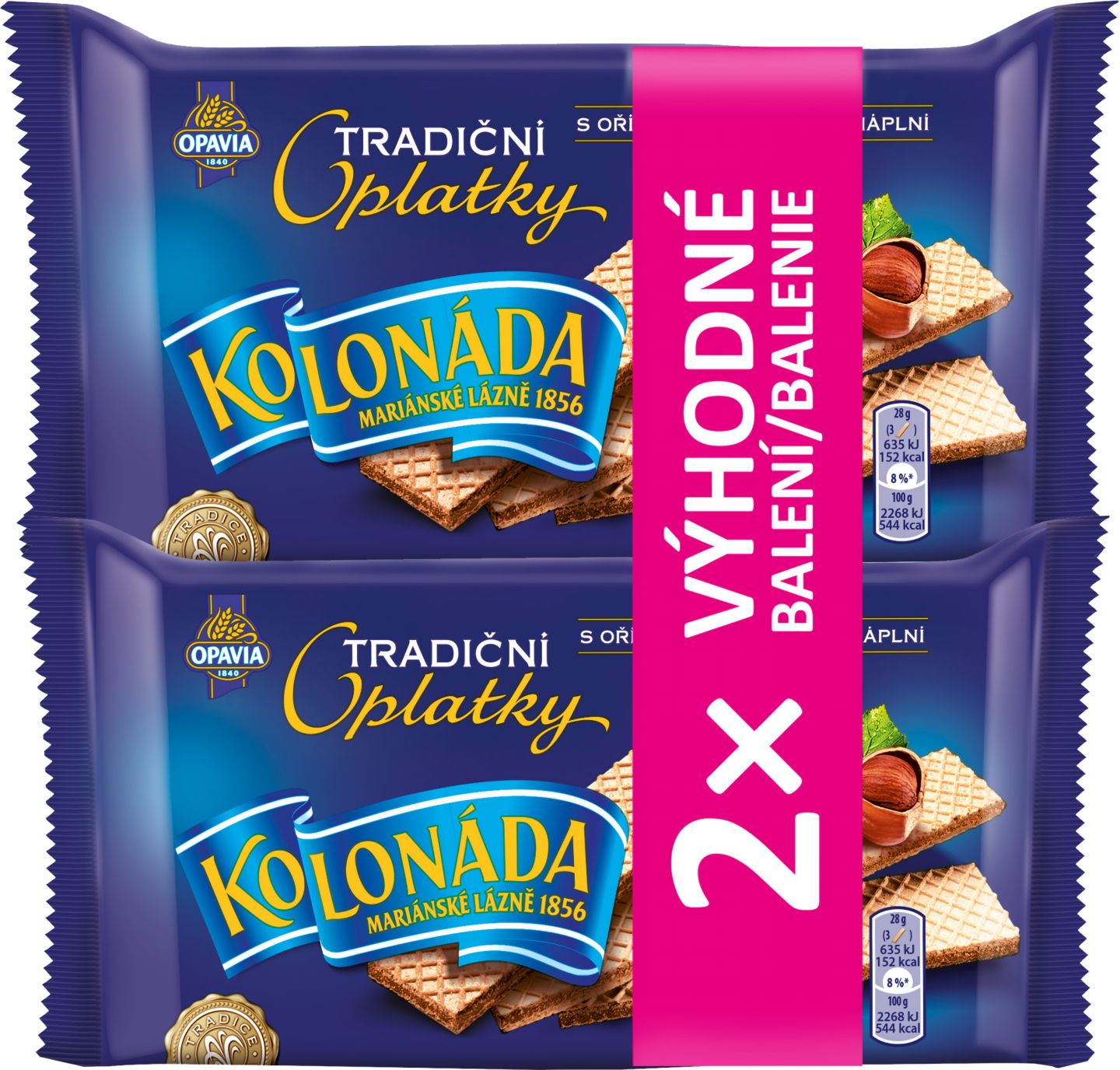 Opavia Kolonáda Oblátky