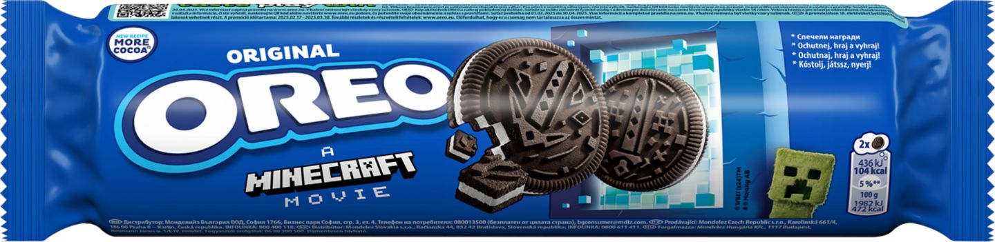 Oreo Slepované sušenky
různé druhy