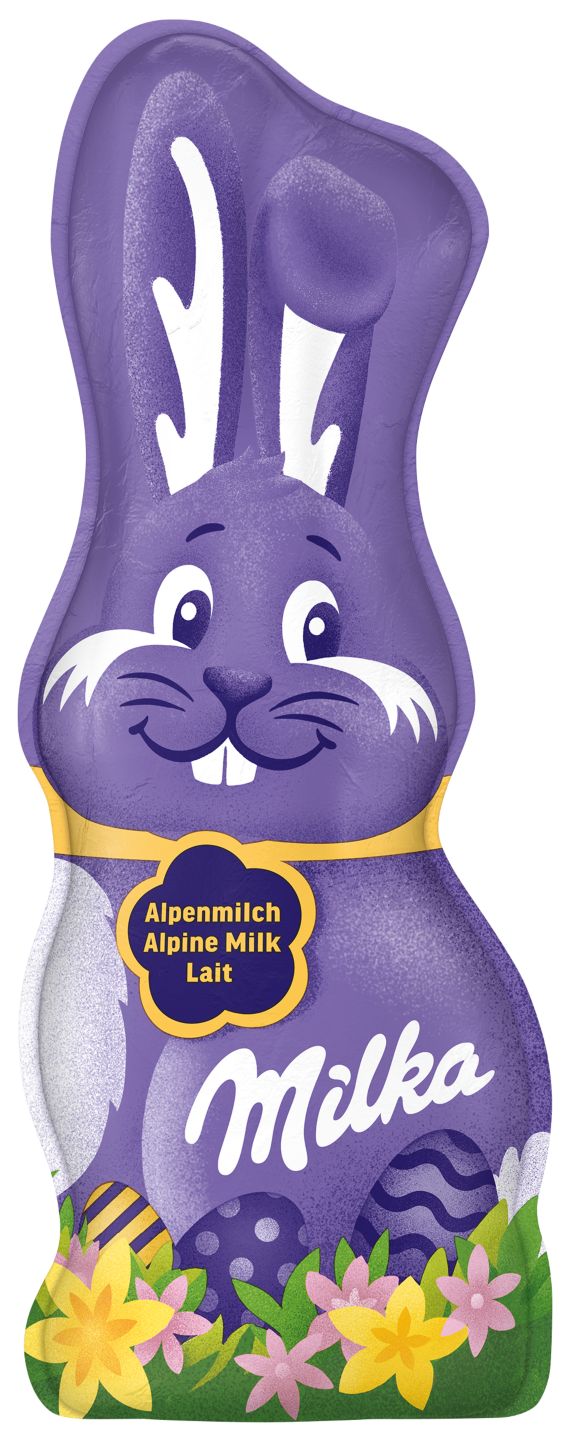 MILKA Schmunzelhase