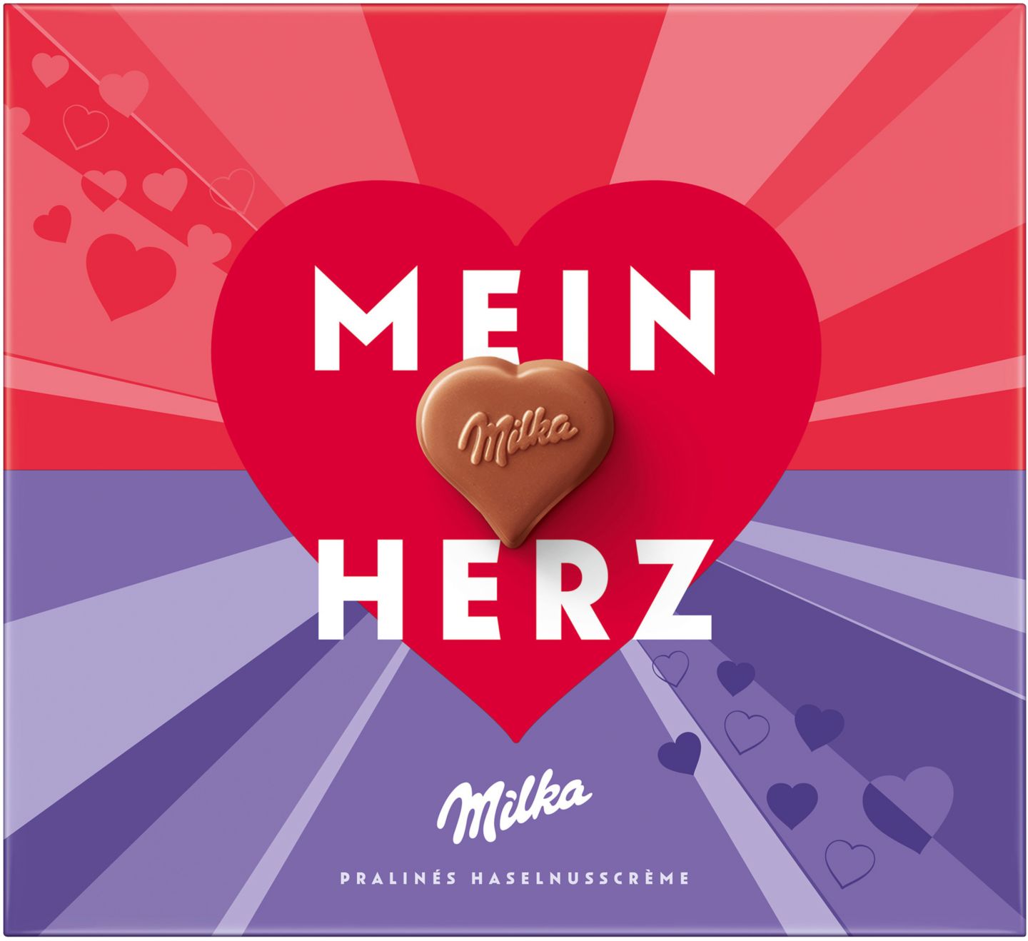 MILKA Pralinés oder Hauchzarte Herzen