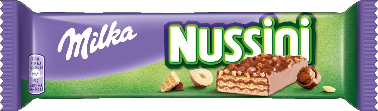 Изображение на Milka Вафла с лешници
Nussini