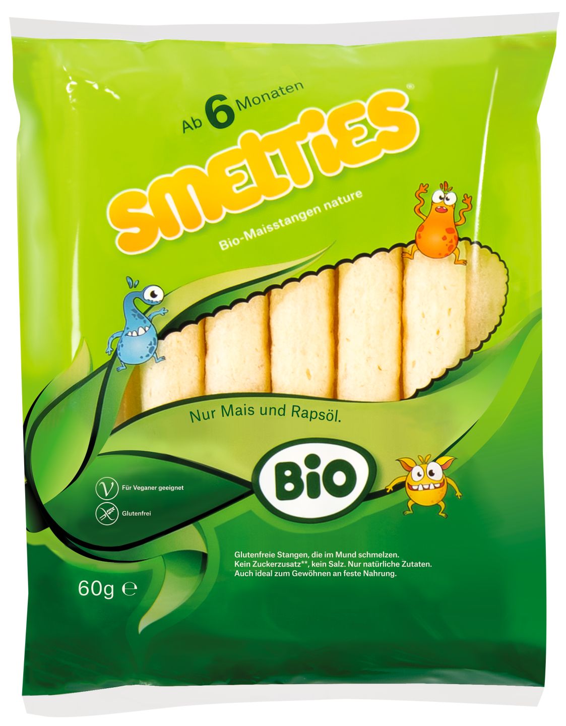 SMELTIES Bio-Maissnacks