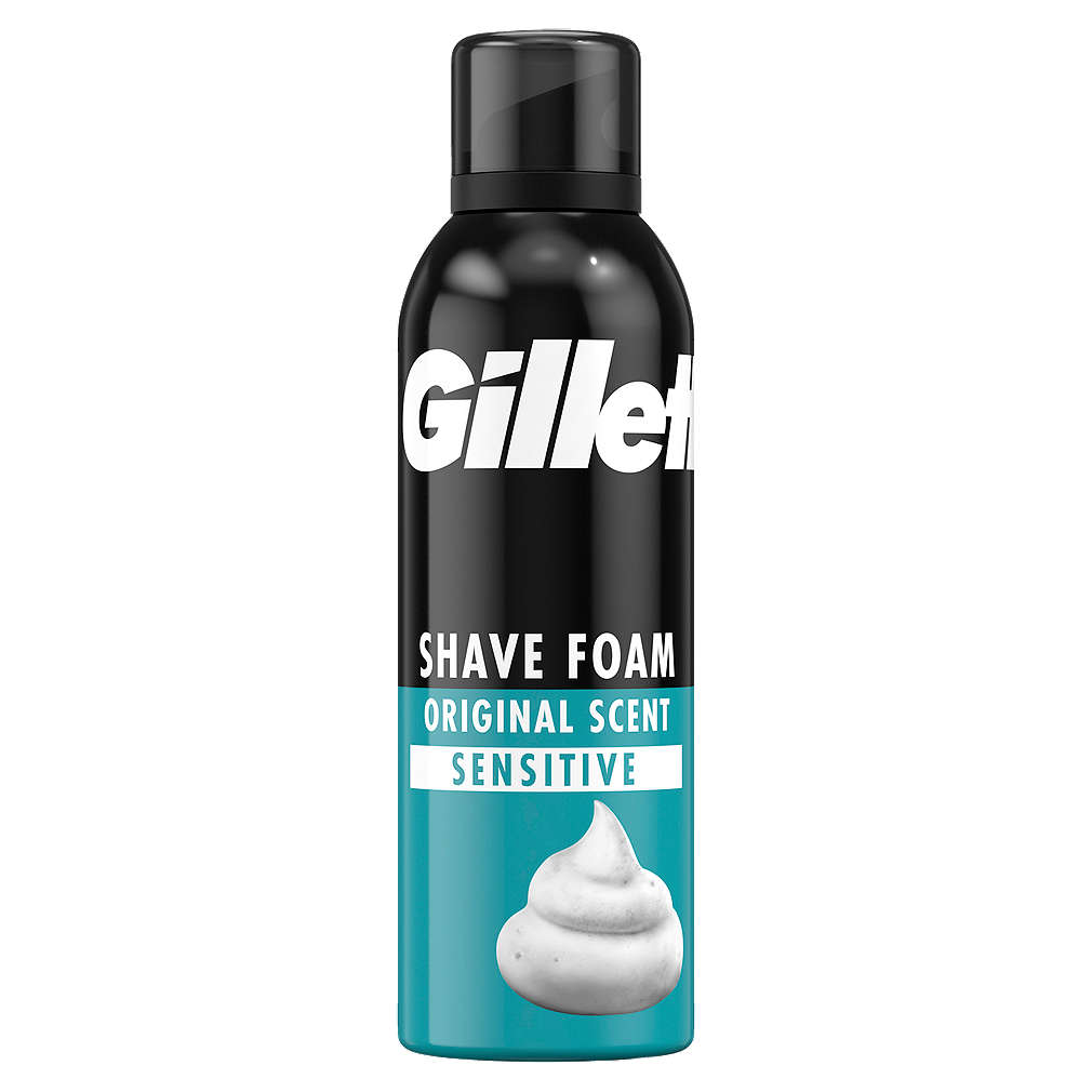 Изображение за продукта Gillette Пяна за бръснене различни видове