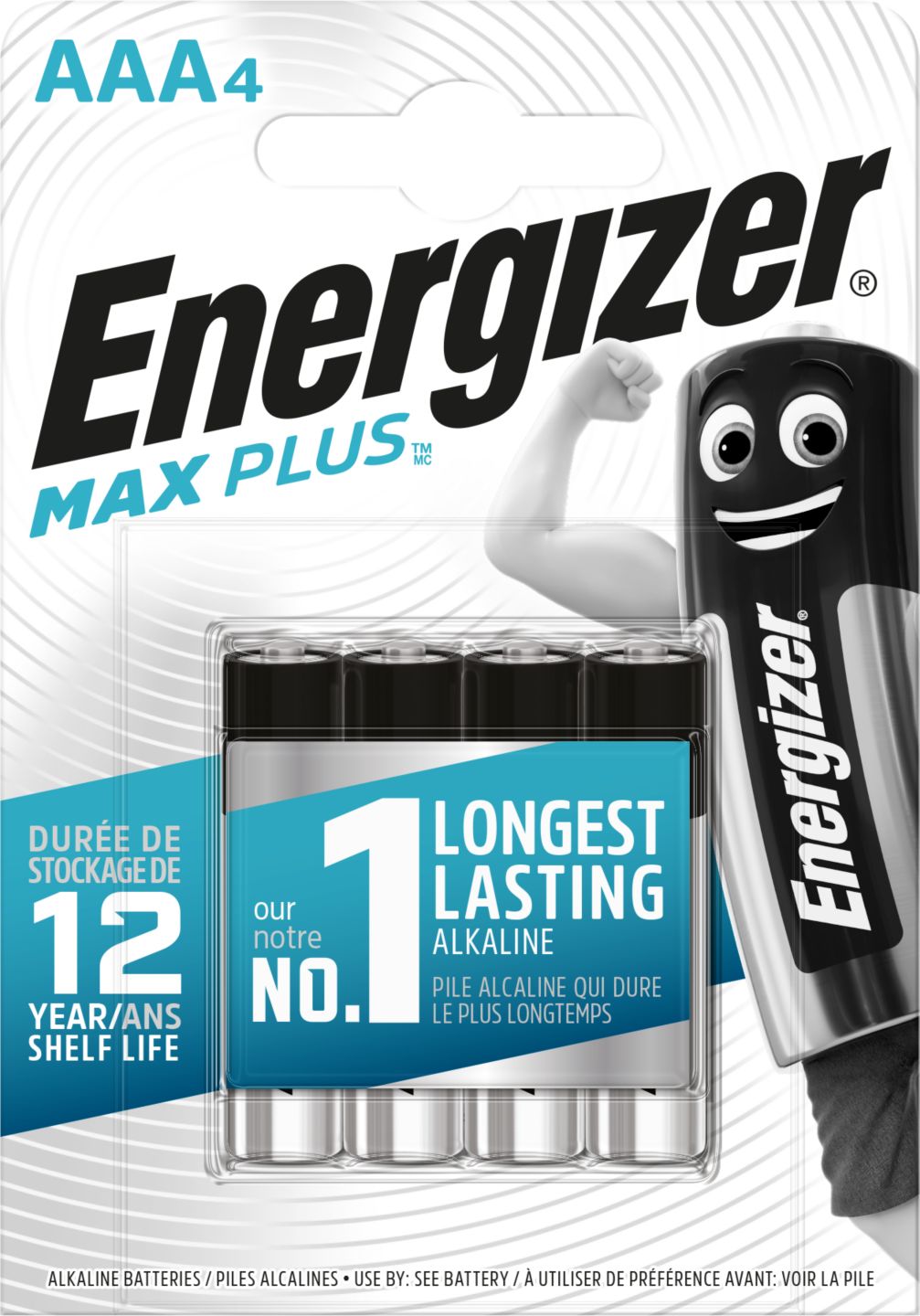Изображение на Energizer Алкални батерии MaxPlus
ААА или АА
