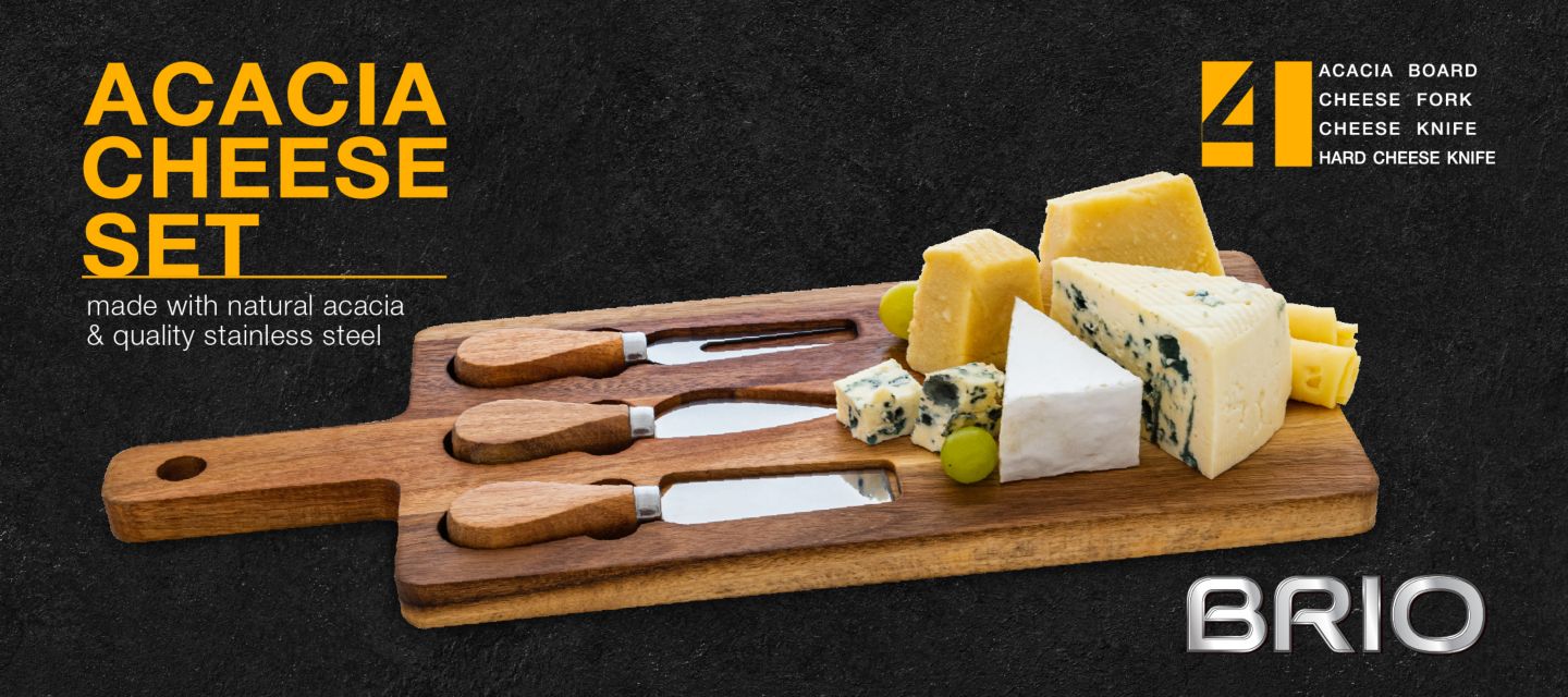 Изображение на BRIO Дъска за сирена Acacia
37 х 16 см