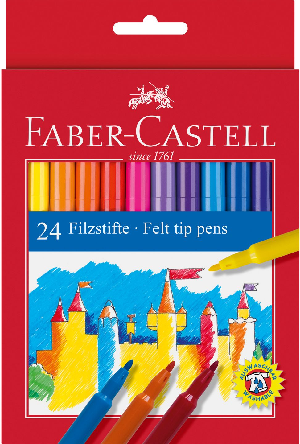 Изображение на Faber Castell Флумастери
24 цвята