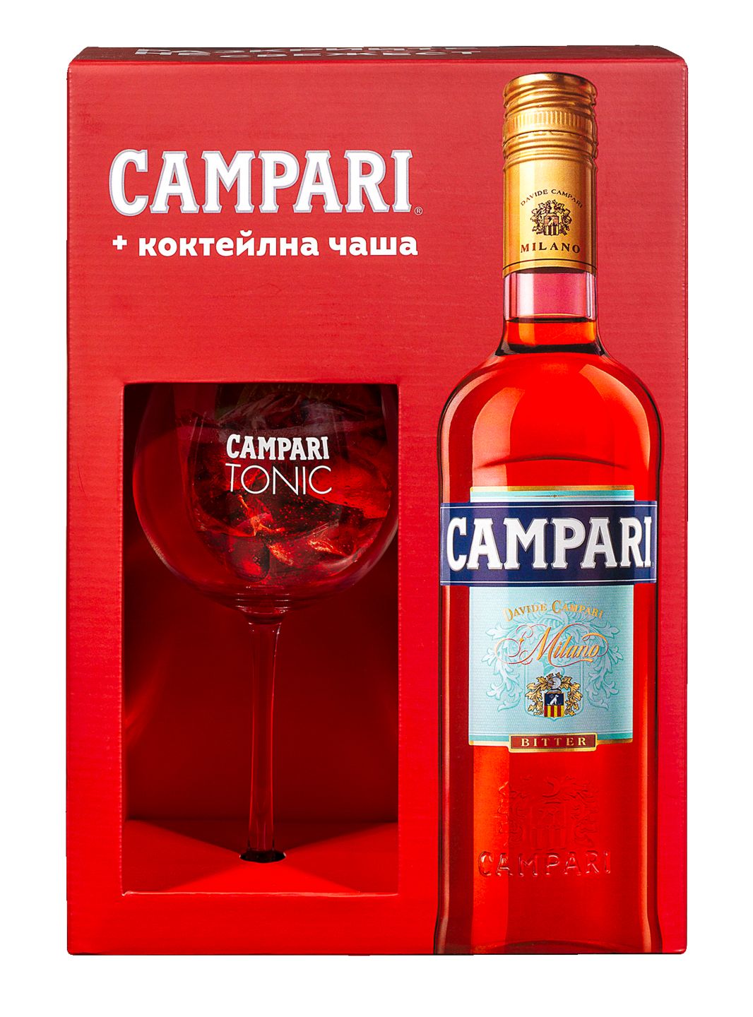 Изображение на Campari Ликьор
+ чаша