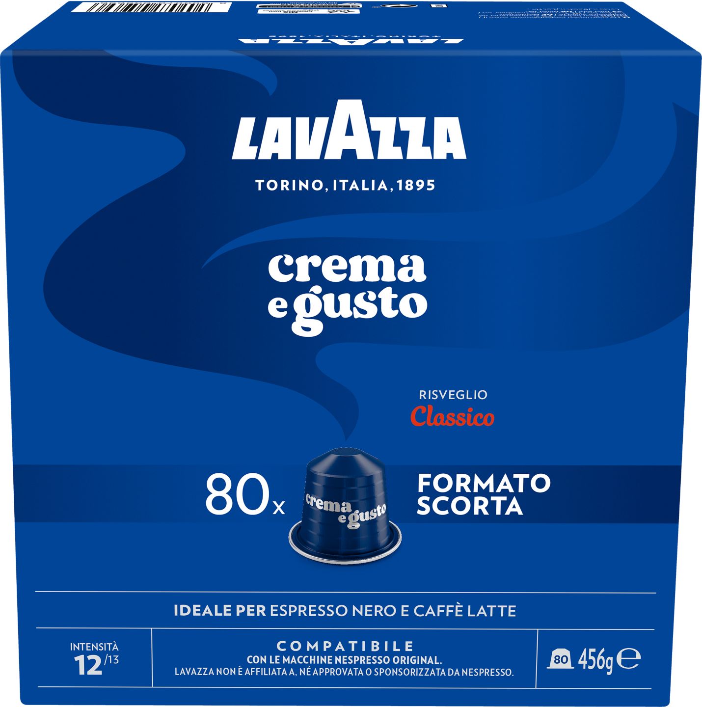 Изображение на Lavazza Кафе капсули Nespresso
Crema e Gusto/Qualita Rossa