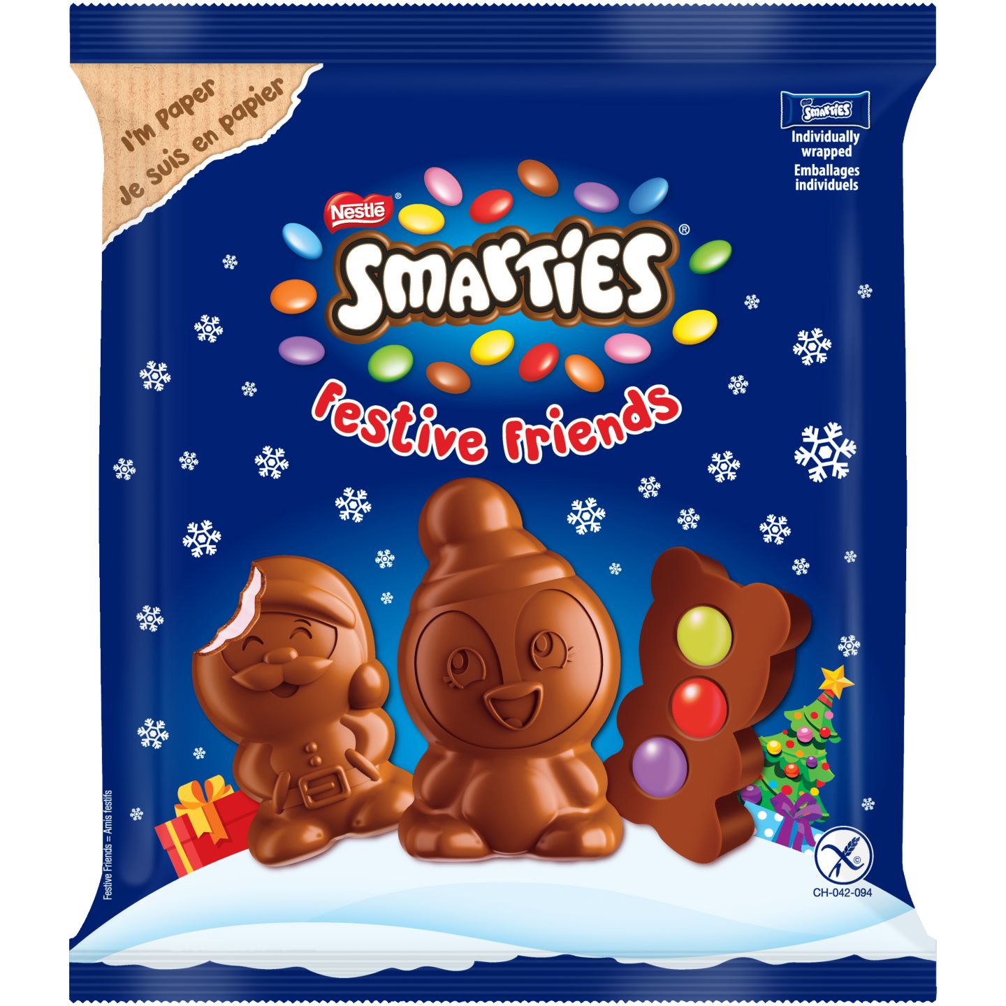 Изображение на SMARTIES Коледни шоколадови фигурки
