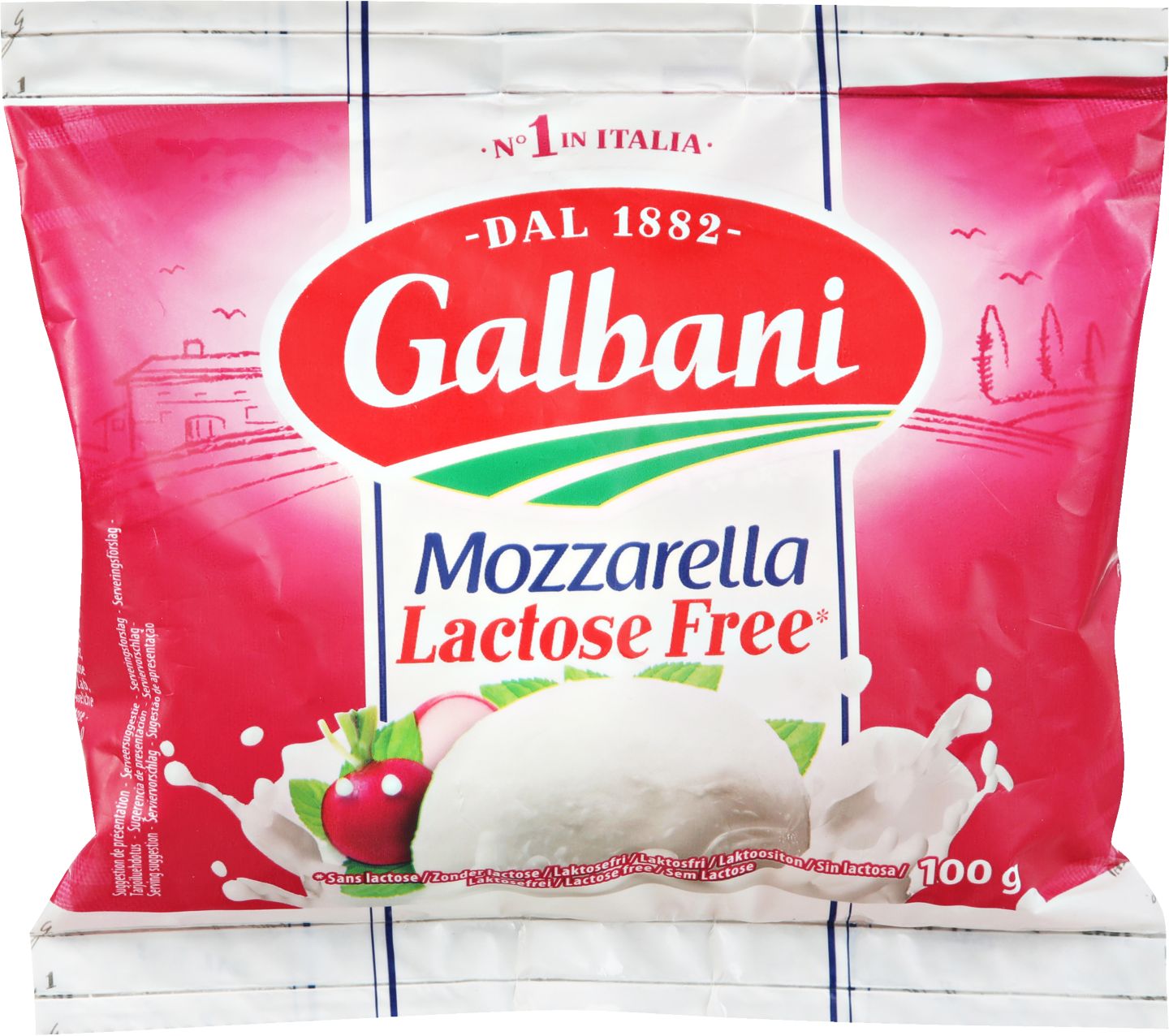 GALBANI Mozzarella
bez laktózy