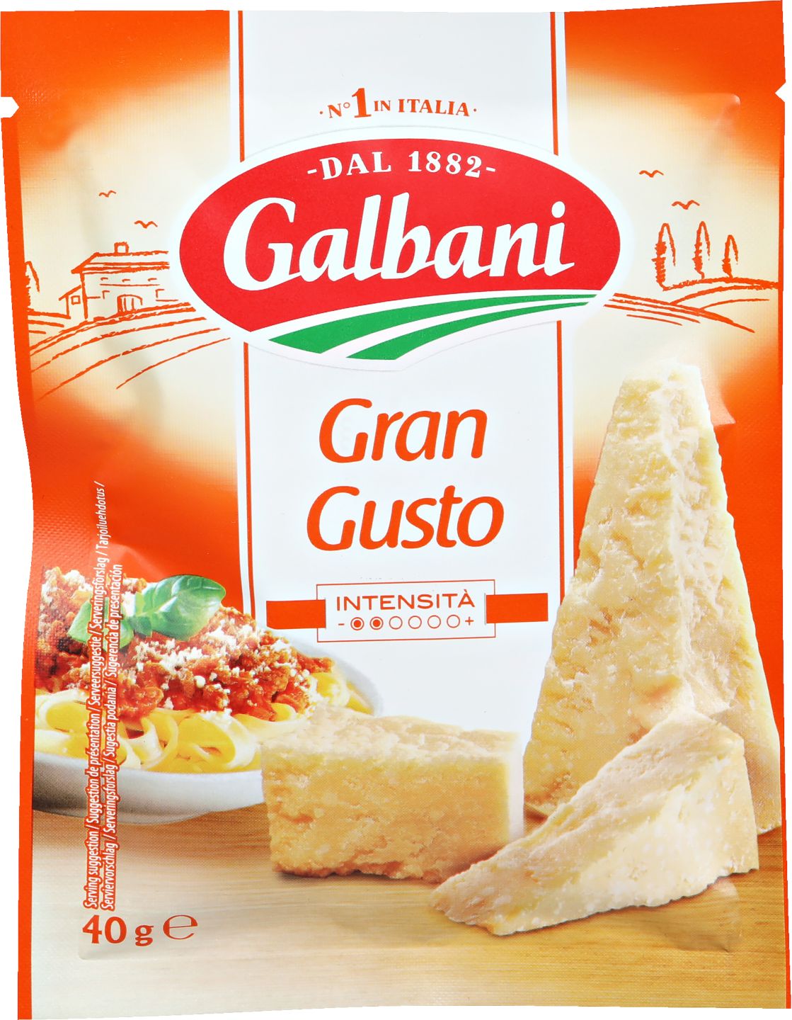 GALBANI Gran Gusto
strouhaný sýr