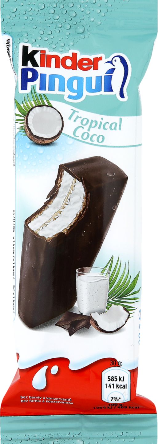 Kinder Pinguí Snack
s kokosovou náplní