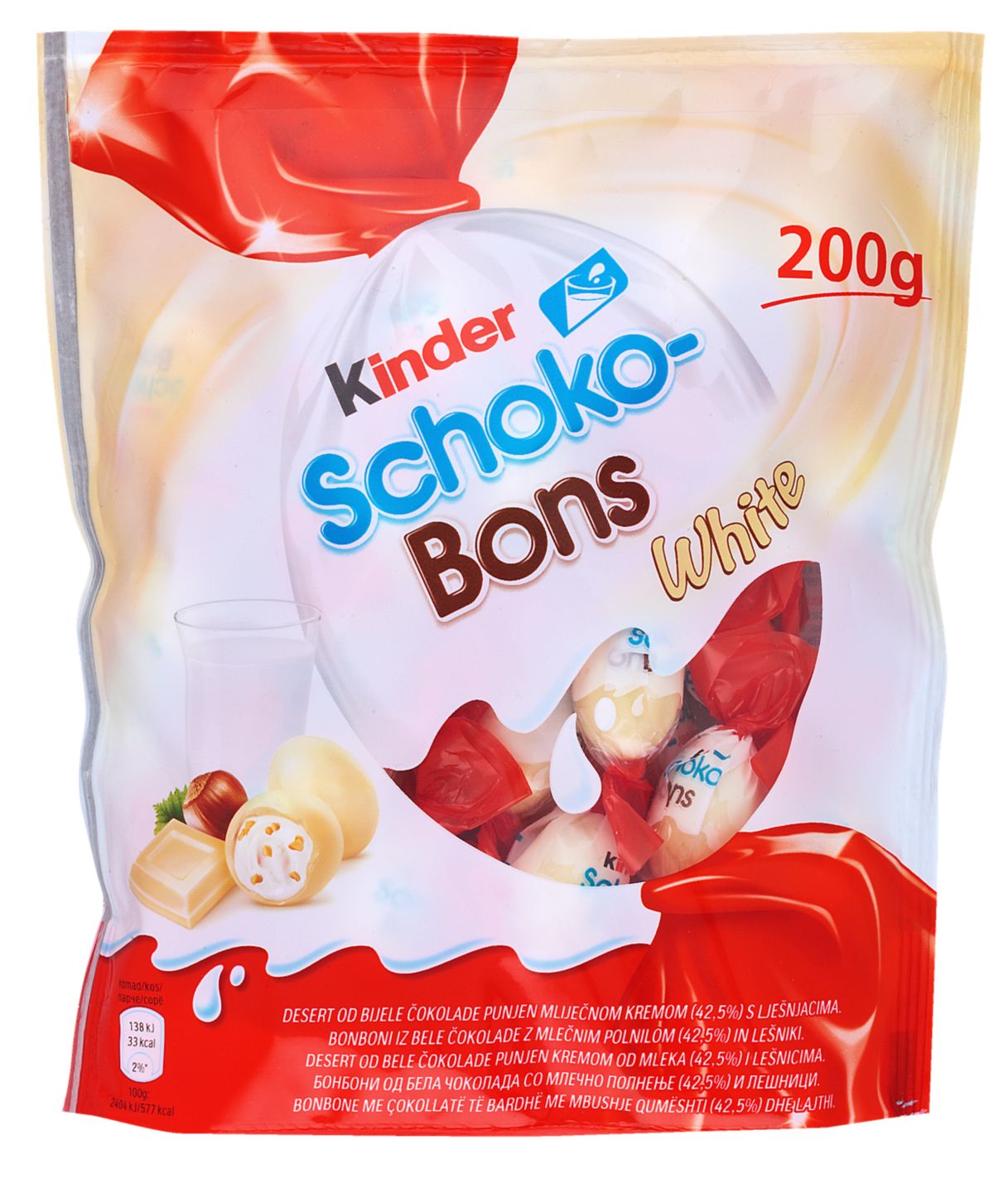 Kinder Čokoladni bomboni
MPC 2.5.2025=5,29€