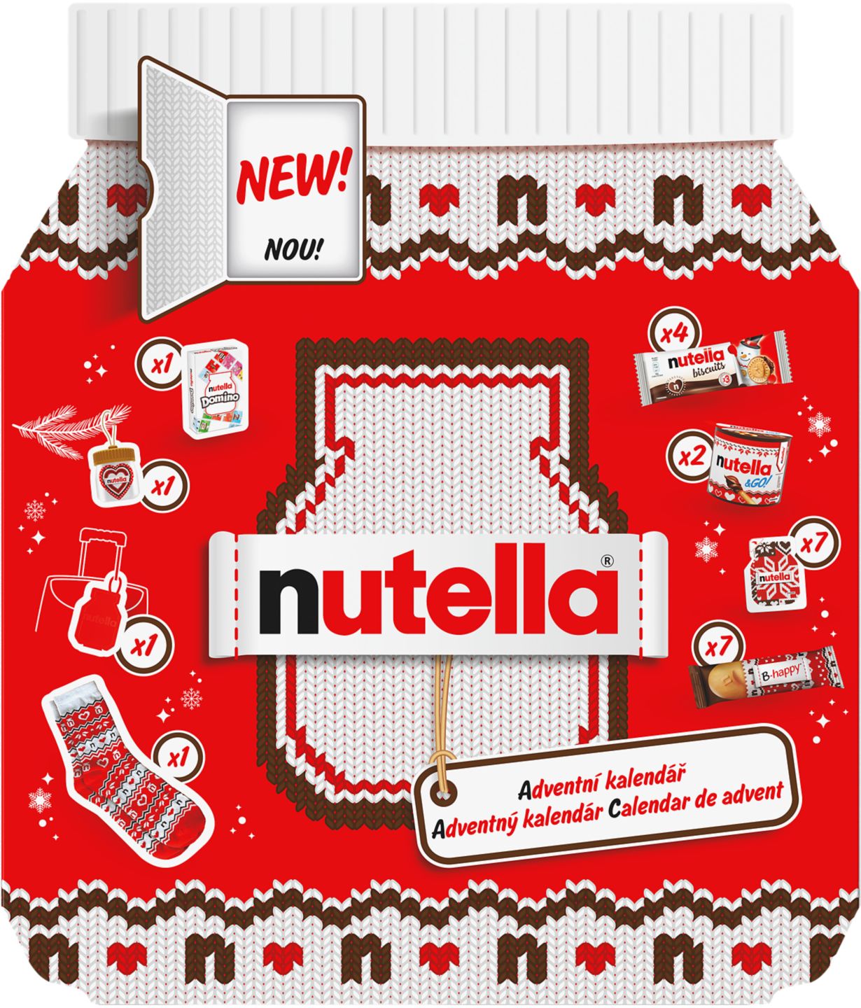 Nutella Adventní kalendář