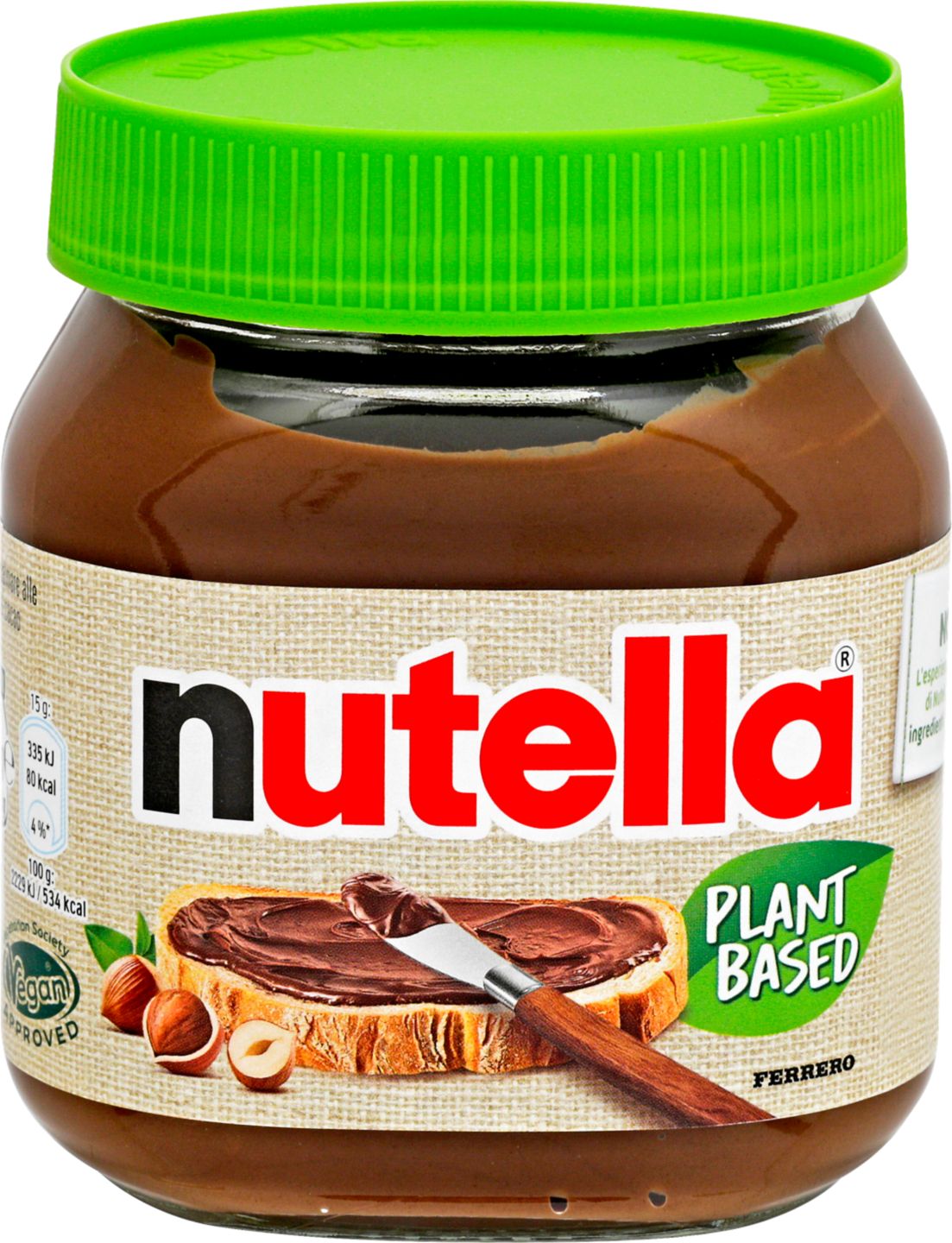 Nutella vegan pomazánka