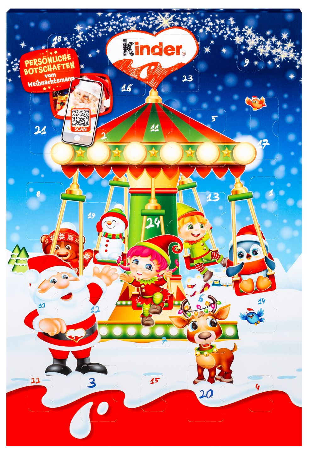 KINDER Adventskalender Mini-Mix